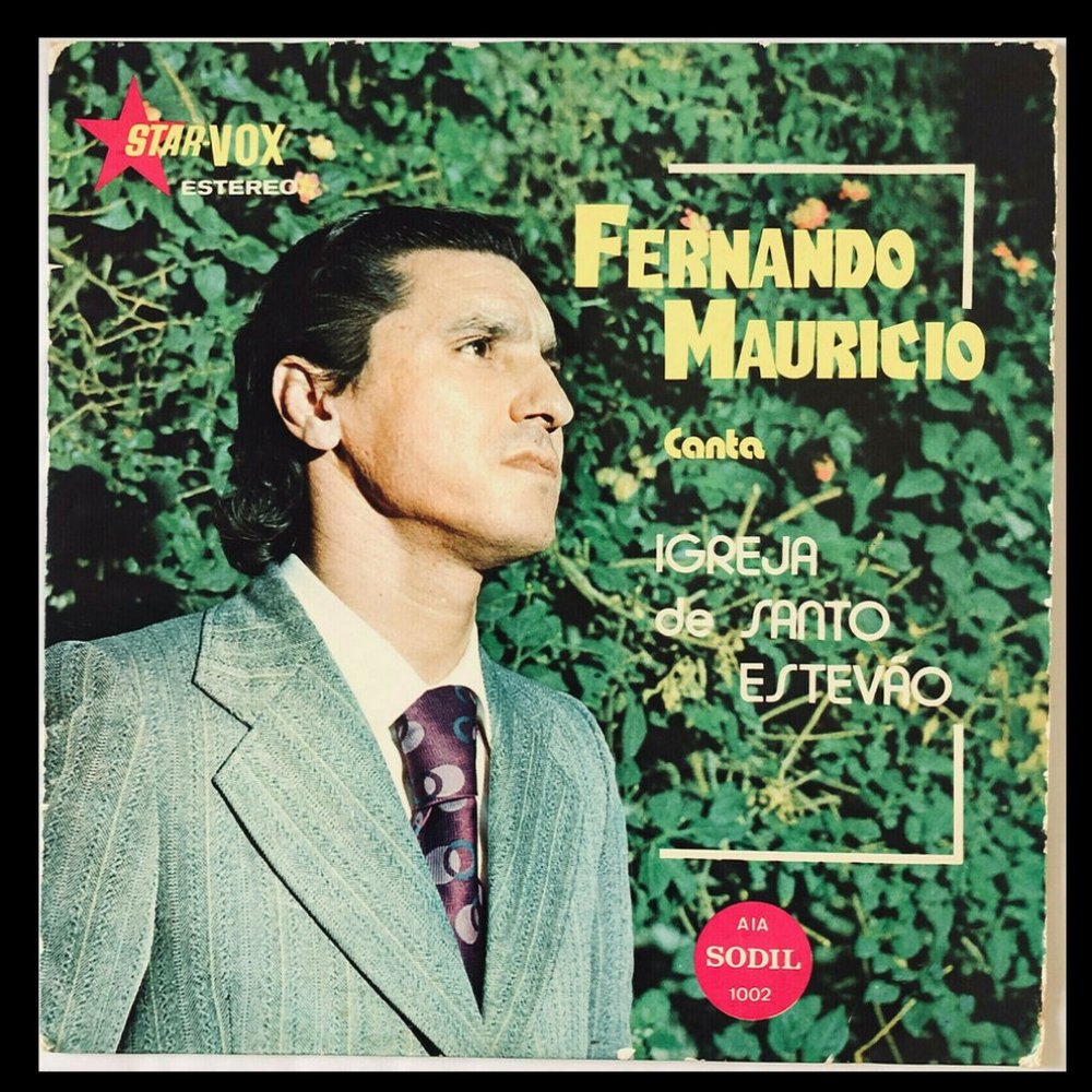 FERNANDO MAURICIO ~ Canta Igreja De Santo Estevao ~ FADO Record Album CANADA Ed.